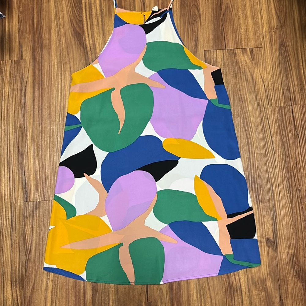 Colorful cocktail dress